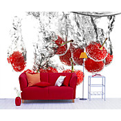 Red Object Hedendaagse Grafische Mural