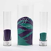 gepersonaliseerde monogram eenheid zand ceremonie set - set van 3 (zand niet inbegrepen)