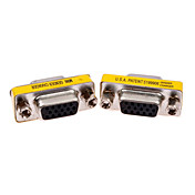 DB 15PIN VGA Female to Female Adapter