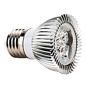 e27 3w 240-270lm LED rojo Bombilla (85-265v)