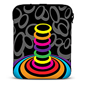 Ultrasonic Wave 10 "Neoprene Sleeve para Samsung Galaxy Tablet Xoom P5100/N8000/iPad/Motorola