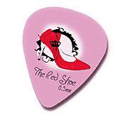 NNPICK - (PGS-2) Compuesto de plástico estándar Forma Guitarra / Bajo Picks/6-pack (High Heel-Design)