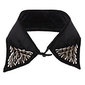 Triangle Rivet Detachable Collar Necklace