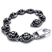 Men's Titanium Spider Bracelet(20.5*1.3*.6CM)
