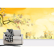 Trees Botanical Nature Mural