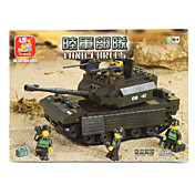 SLUBAN 3D DIY Puzzle Tank Building Blocks Bricks Toy Sets (312pcs, M38-B6500)