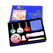 12pcs Nail File Stamping Image Plates Set