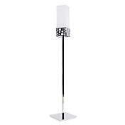 6W Modern LED Floor Lamp Chrome Finished