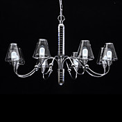 8W Moderne LED-Kronleuchter mit 8 Leuchten