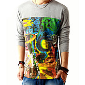 Männer trendy print t-shirt