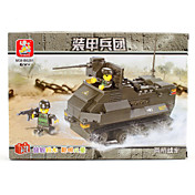 SLUBAN 3D DIY Puzzle Amphibious Combat Vehicle Building Blocks Bricks Toy Sets (179pcs, M38-B0281)