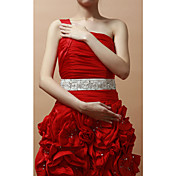 Delicate Handmade Acrylic/Lace Wedding/Evening Belt With Beading (More Colors)