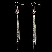 Fabulous Legering met kwastjes Crystal oorbellen