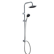 Moderne Wandhalterung Edelstahl Dusche Wasserhahn Chrom-Finish