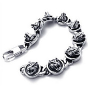 Men's Tiger Head Bracelet(21*1.4*1CM)