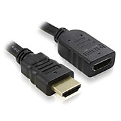 v1.3 maschio a femmina cavo di estensione di hdmi