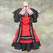 Cosplay Costume Inspired by Macross Series Sheryl Nome Red and Black Dress