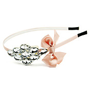 Elegant stoff med Rhinestone damer pannebånd