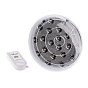 E27 1.5W 130lm 100 Cold White Light Control remoto recargable Spot LED Bombilla (110-240V)