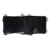 5W Portable Multi-Functional Solar Charger with Car Barrel Power Adapter