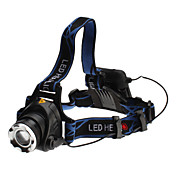 3-Mode Cree XM-L T6 LED Lampe frontale (10w, 700lm, 4xAA)