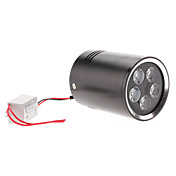 5W 430-470LM 3000-3500K Warm White Black Shell LED Down Light (85-265V)