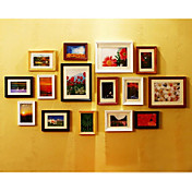 Moderna Photo Frame parete Collection-Set di 15 PM-15A b