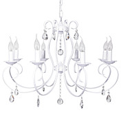60W E14 8-light Palace Style Chandelier in Candle Feature