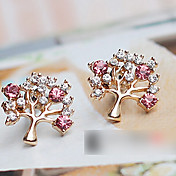 kvinners Diamond Pearl tre øredobber