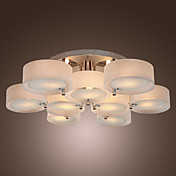 Lámpara Chandelier Acrílica Cromada con 9 Bombillas - ALAMOGORDO