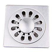 Acessório banheiro Contemporânea acabamento cromado Piso Latão Drain-LK-1066