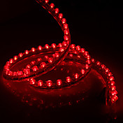 Vanntett 96cm 96-LED Rød LED stripe lys for bil (12V)