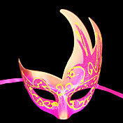 Horm Beauty Red PVC Party Half-face Mask