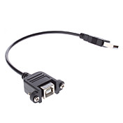USB A mâle vers USB-B câble adaptateur femelle
