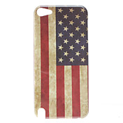 Retro Style US Flag Mønster Hard Case til iPod Touch 5