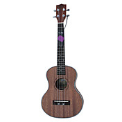 - Frutos de cáscara (U-160T) Contrachapado Ukulele Tenor Sapelle con bolsa