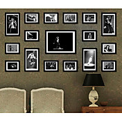 Modern Photo Wall Frame Collection-Set of 17 PM-17C