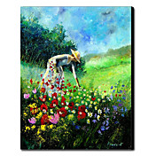 Dipinti a mano persone pittura ad olio 1211-PE0062