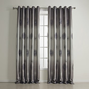 (Two Panels) Traditional Geometric Print Blackout Curtains