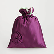 Delicate Satin with Flower Wedding Bridal Purse(More Colors)
