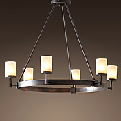 60W E27 Retro Pendent Light with 6 Lights