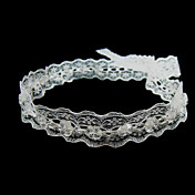 Dentelle Avec Bandeaux Femmes de Cristal