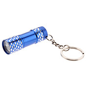 Mini 3-LED White Light Flashlight with Keychain (3xAG13, Assorted Colors)