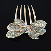 Handmade Golden 7cm Bow Aristocrat Lolita Headdress
