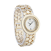 Vrouwen Alloy Quartz Glas ronde vorm Dress Watch (Meer Kleur)