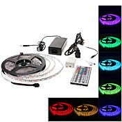 5M Waterbestendige LED-Strip Met Afstandsbediening en AC-Adapter