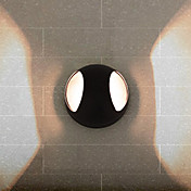 40W G9 Metal Black Wall Light i Circle Feature