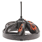 Fliegen Gyroscope Infrared Remote Control UFO (Schwarz, Modell: U808)