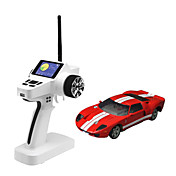 Mini-Z Firelap 1/28 4WD RC Ford GT con 2.4G transmisor pantalla a color
