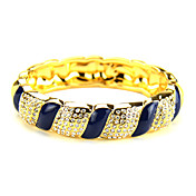 Elegant Alloy With Rhinestone Women's Bracelet (More Colors)
